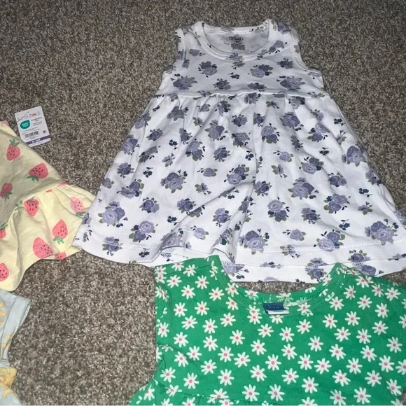 Baby Girl 0-3M Dress Bundle Old Navy Little Co Floral Lot - Picture 4 of 6
